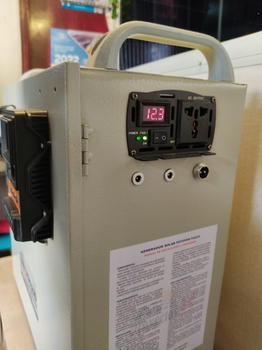 Planta Solar Fv-300 Fuente Onda Pura Tv Regulador Panel Mppt