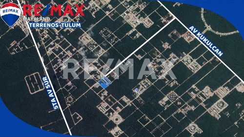 En Venta Lote De 2500 M2 En Region 15 Con La Mas Alta Densidad Permitida En Tulum