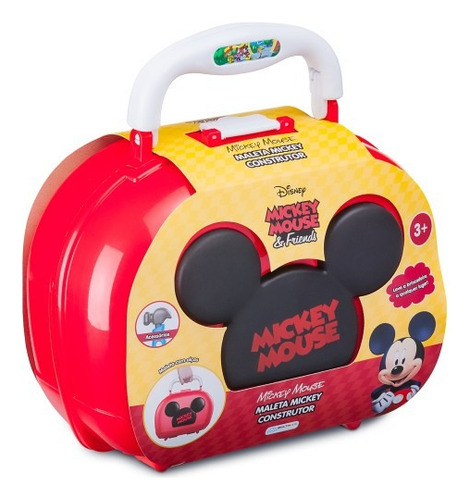 Brinquedo Maleta Disney Minnie Mickey Acessórios - Multikids