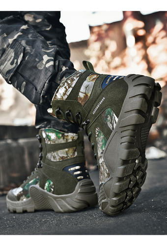 Botas Tacticas Hombre Training Comodos Correr Militar Casual