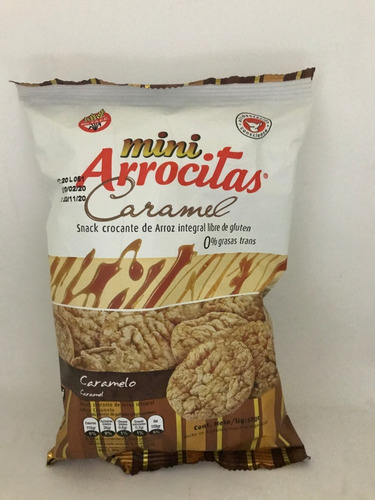 Galletas De Arroz Mini Arrocitas X 10u. Distribuidora Kahlo