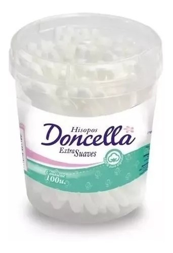 Hisopos Doncella Extra Suaves X 100 Unidades