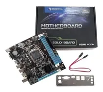 Comprar Placa Mãe Lga 1155 H61 Ddr3 16gb Hdmi I3 I5 I7 2ª 3ª Geração Cor Cinza