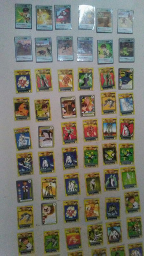 Juego De Cartas Coleccionable Ben 10. Lote De 83