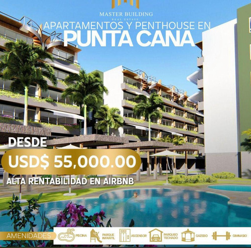 Se Vende Apartamento En Punta Cana, Económico 