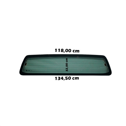 Vidro Vigia Hilux Pickup 05 07 09 10 11 12 13 14 15
