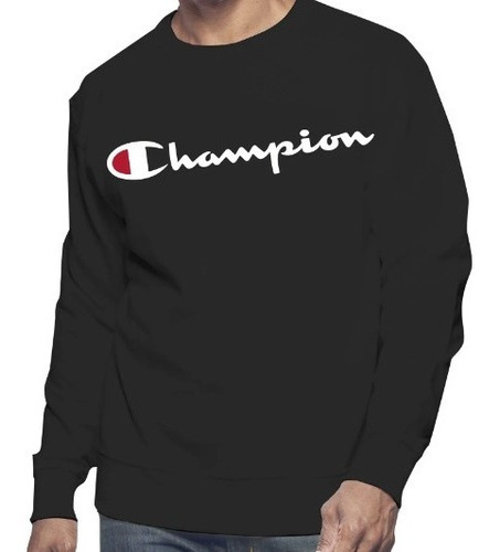 Polera Champion Manga Larga Horma Grande Original