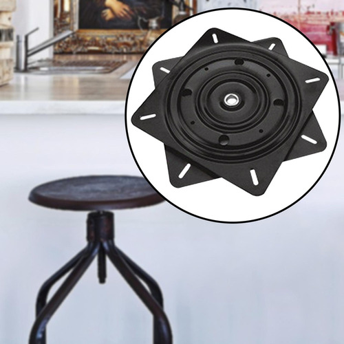 Base Giratoria For Asiento De Muebles, Placa De 10 Pulgadas