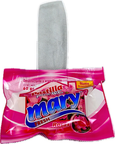 50 Pastillas Desodorante Y Desinfectante Baños Wc Mary 60gr