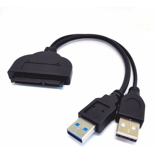 Adaptador Usb Doble 3.0 Disco Duro Ssd Sata 2.5