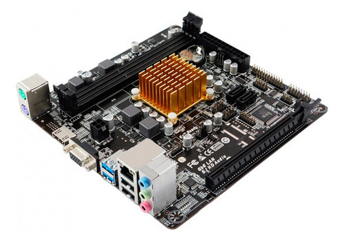 Placa-mãe Biostar A68n 2100k Amd E1-6010 Ddr3 Mini Itx