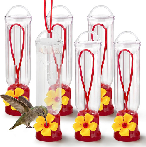 Juego De 6 Pequeños Comederos Para Colibríes Joiedomi Con Co