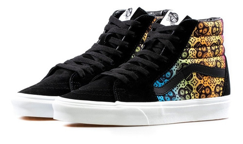 Tenis Vans Calavera Black Importados