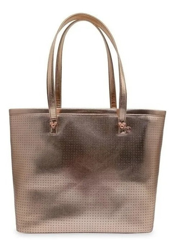 Imagen 2 de 3 de Disney Store Bolsa Mickey Icons Dorado Rosado