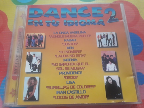 Dance 2 En Tu Idioma Cd Varios Artistas Z