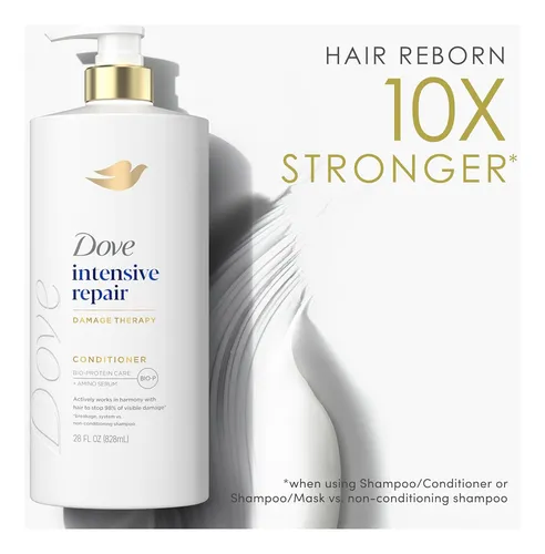 Dove Acondicionador Reparador Intensivo Para Cabello Daña...
