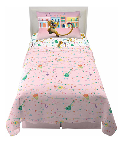 Juego De Sábanas Supersuave Kids Bedding  Gemelo    Vi...