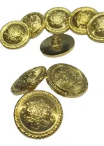 Comprar Antigua Casa De Botones Botones Escudo Ingles T.25 Dorado 