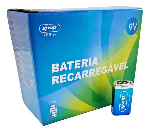 Imagem 5 de 7 de Bateria Recarregável 9v 450 Mah