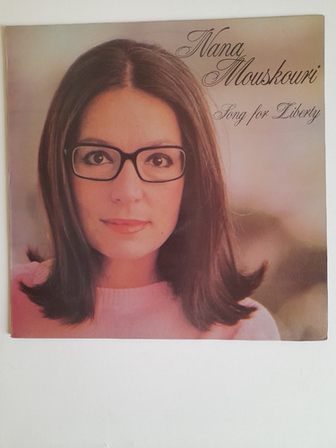 Vinilo Nana Mouskouri - Song Of Liberty - Edición 1982 +paño