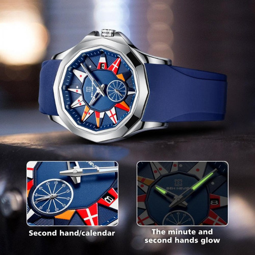 Reloj De Cuarzo Ben Nevis Calender Luminous Para Hombre