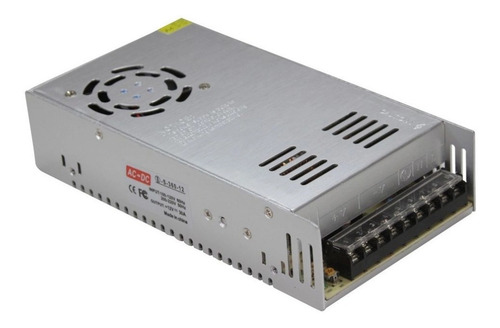 Fonte Chaveada Estabilizadora 12v 50a Bivolt 600w P/ Cftv