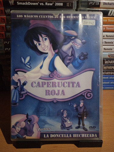 Caperucita Roja 3 In 1 Pelicula Dvd Original Envio Gratis Mo