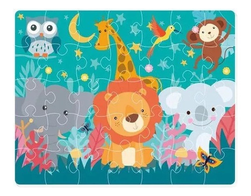  Puzzle Rompecabeza Para Niños Animales 35 Piezas 