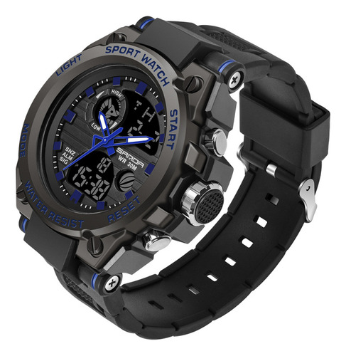 Reloj Digital For Hombre Con Esfera Grande 739