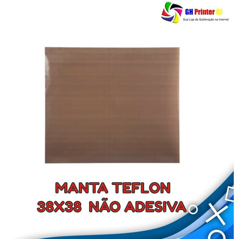 Manta De Teflon Para Prensas Térmicas 38 X 38cm S/ Adesivo