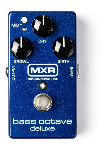 Mxr Pedal Efecto Bass Octave Deluxe M288