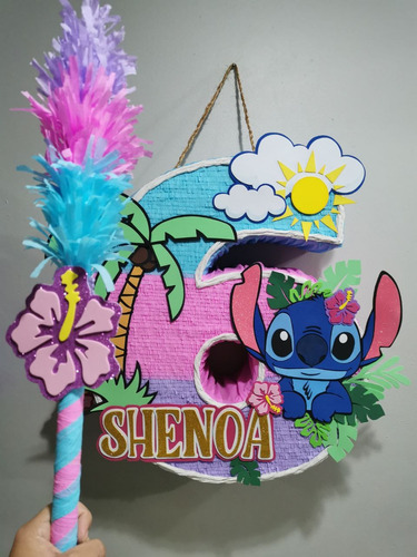 Piñatas Personalizadas, Lilo Y Stitch, Número