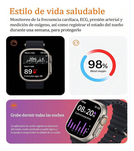 Smart Watch U9 Ultra, Reloj Inteligente