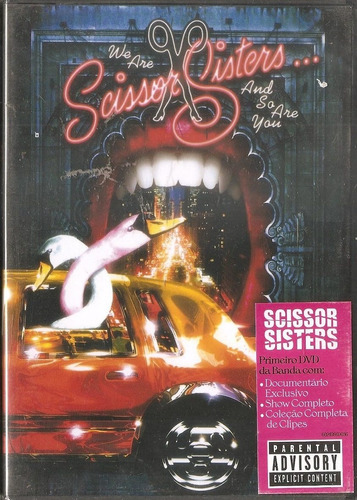 Dvd Scissor Sisters - We Are And So Are You - Live Brighton