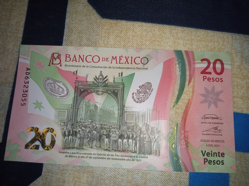 Billete Nuevo De $20 