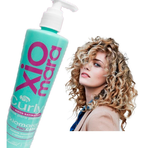 Xiomara Crema Curly Para Chinos Rizos Satinados 250g