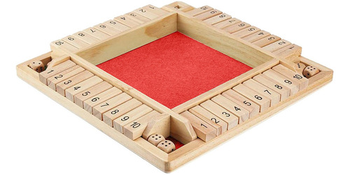 Tabla De Bar Tradicional G Shut The Box H86 De Madera Con Te