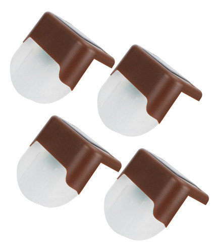 Luces De Escalón, 4 Unidades, Led Marrones, Solares, Para Va