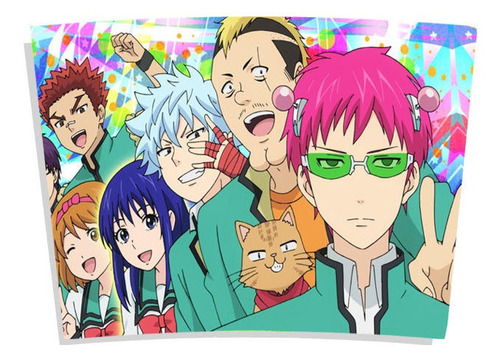 Imagem 2 de 4 de Copo Térmico Anime Saiki Kusuo No Psi-nan