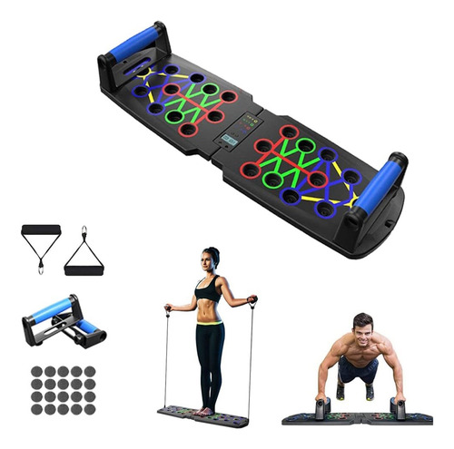 Push Up Board, Soporte Lagartijas Con Empuñadura