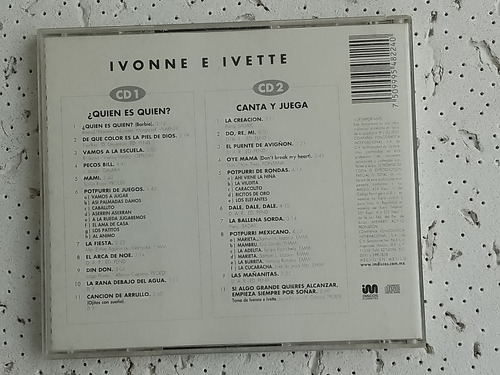 Cd Ivonne E Ivette 30 Exitos (2 Cds) (Usado)