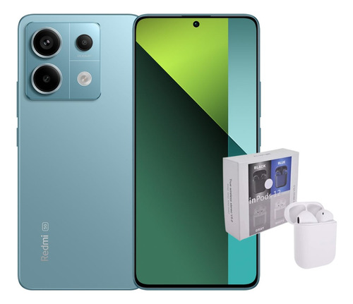 Xiaomi Redmi Note 13 Pro 5g Dual 512gb 12ram Teal / Air Pods Genericos