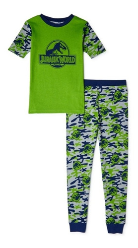 Pijama De Jurassic Word Importa 100% Original Talla 6, 8, 10