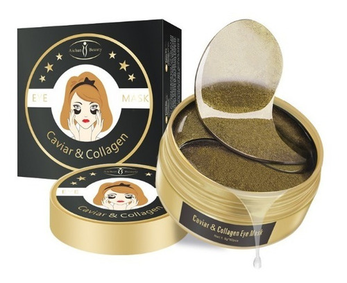 Parches De Hidrogel Para Las Ojeras Con Colágeno Y Caviar