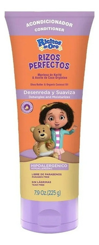 Acondicionador Ricitos De Oro Rizos Perfectos Desenreda Y Su