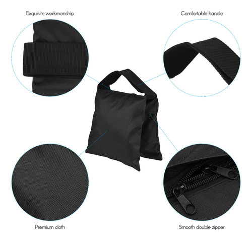 Sandbag Sand Studio Bag Pcs Heavy Duty 4 Shooting