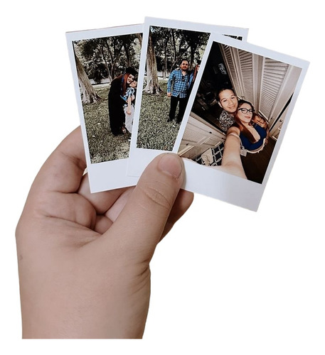 15 Fotos Polaroid + Broches + Caja + Luces Led + Tarjeta  