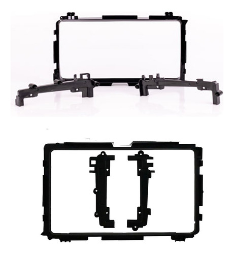 Moldura Painel Central Multimidia 9 Polegadas Hr-v 2015 à 2021 Black Piano Novum Expex Epx9ho008 Som
