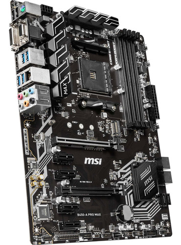 Msi B450-a Pro Max Am4 Atx Motherboard