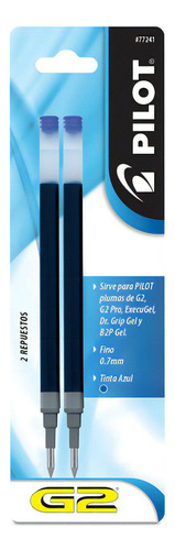 2 Repuestos Plumas Pilot G2 Pro, Execugel, Dr.grip Gel B2p